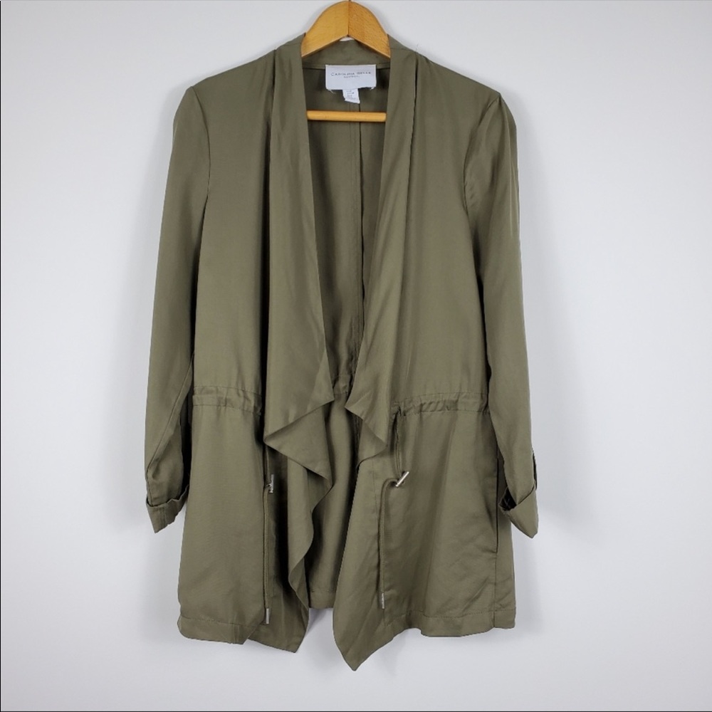 Carolina Belle Army Green utility jacket
